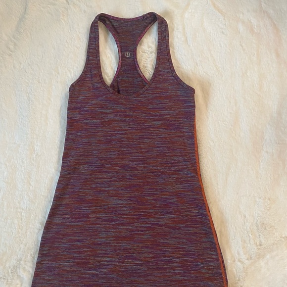 Lululemon Cool Racerback Multicolour Tank Top - Picture 4 of 11